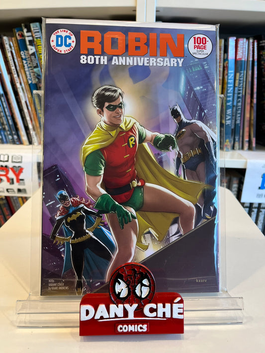 ROBIN 80TH ANNIVERSARY 100-PAGE SUPER SPECTACULAR #1 KAARE ANDREWS 1970S VAR