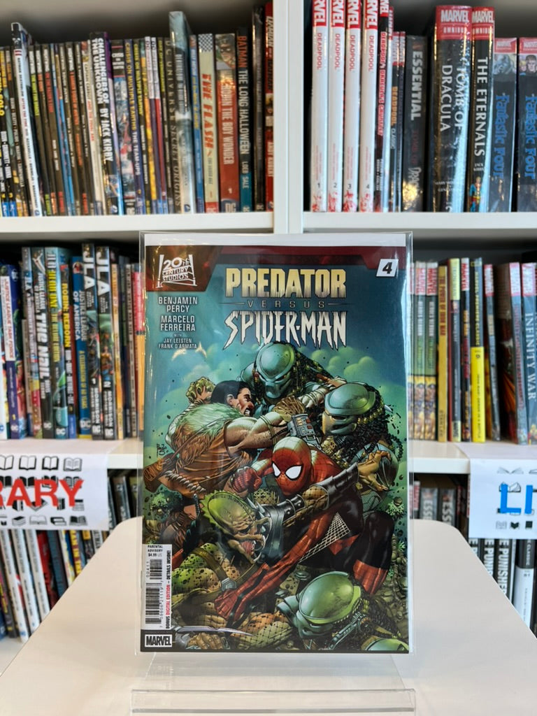Predator Vs Spider-Man #4 (Main Cvr)