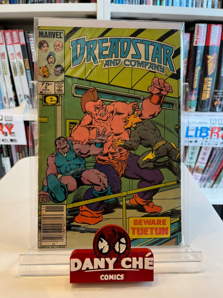 DREADSTAR AND COMPANY #5 MAIN CVR