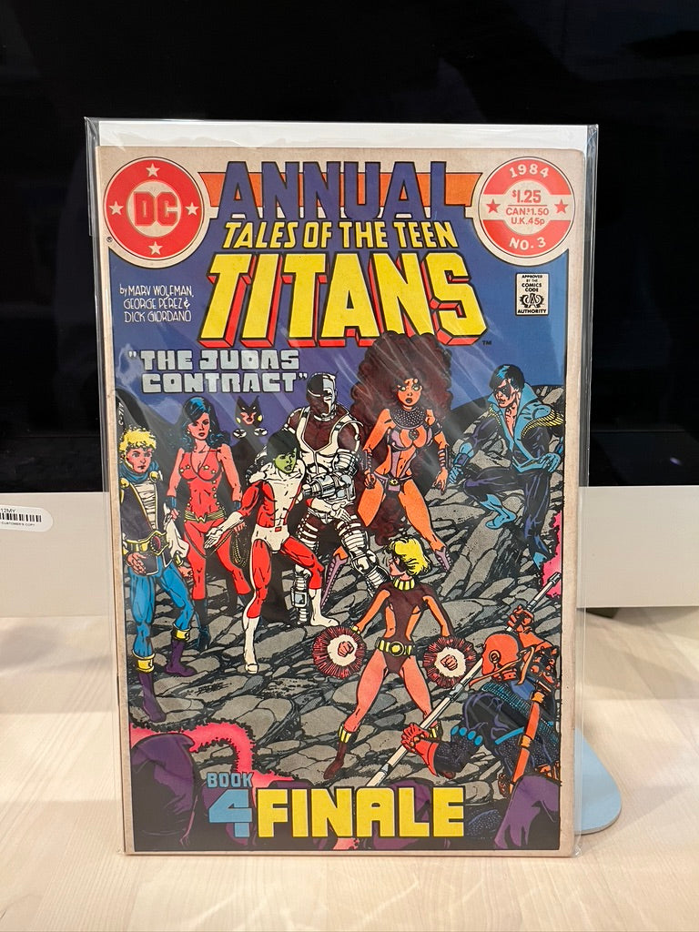 Tales of Teen Titans : The Judas Contract COMPLETE SET (#42-#44)(#3)