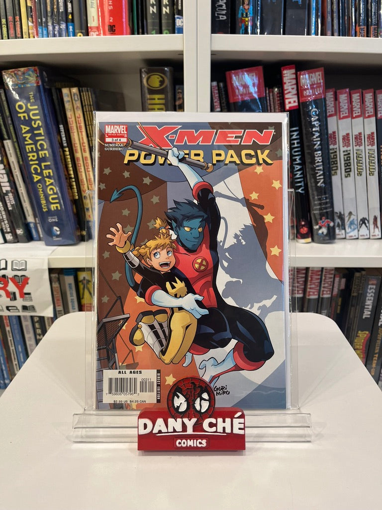X-MEN AND POWER PACK (SET OF 4)