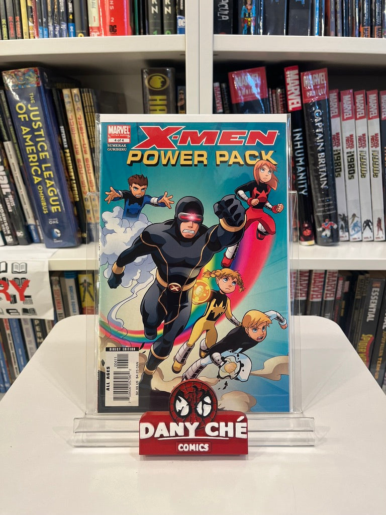 X-MEN AND POWER PACK (SET OF 4)