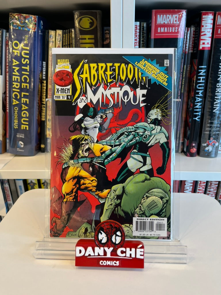 SABRETOOTH AND MYSTIQUE COMPLETE (SET OF 4)