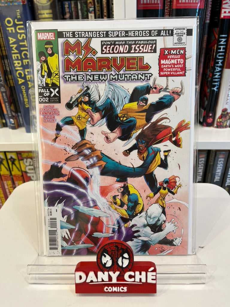 MS.MARVEL THE NEW MUTANT #1 - #4 (COMPLETE)