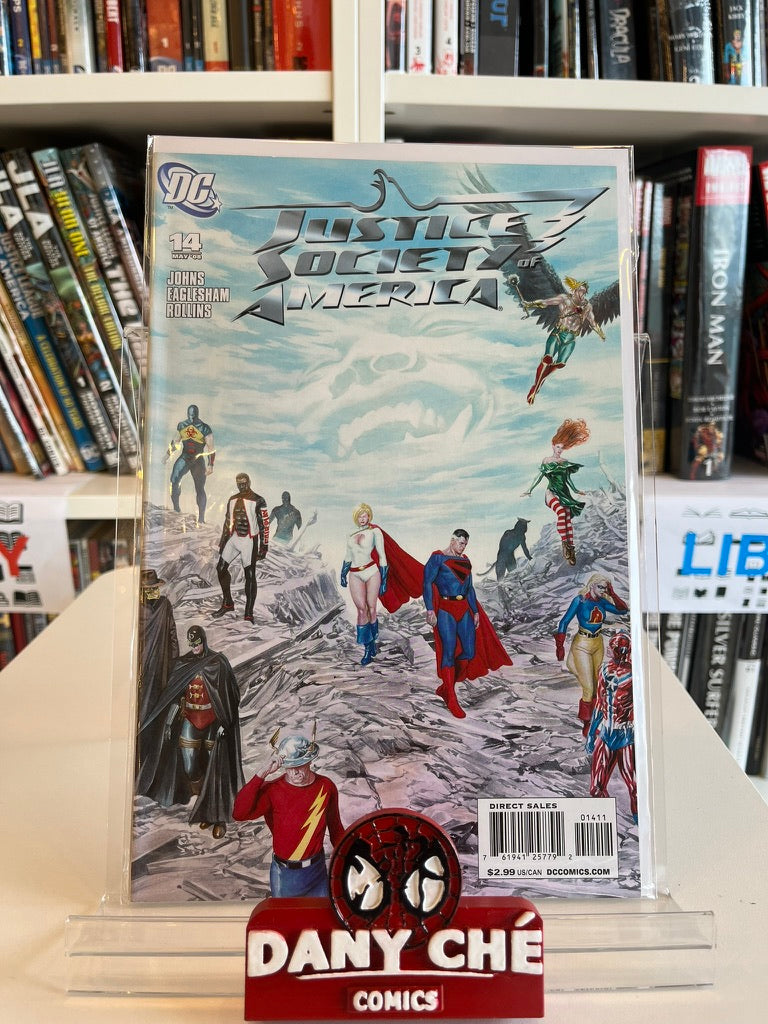 JUSTICE SOCIETY OF AMERICA #14 MAIN CVR
