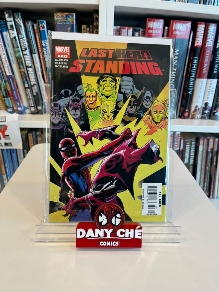 LAST HERO STANDING #1-#5 (COMPLETE SET OF 5)