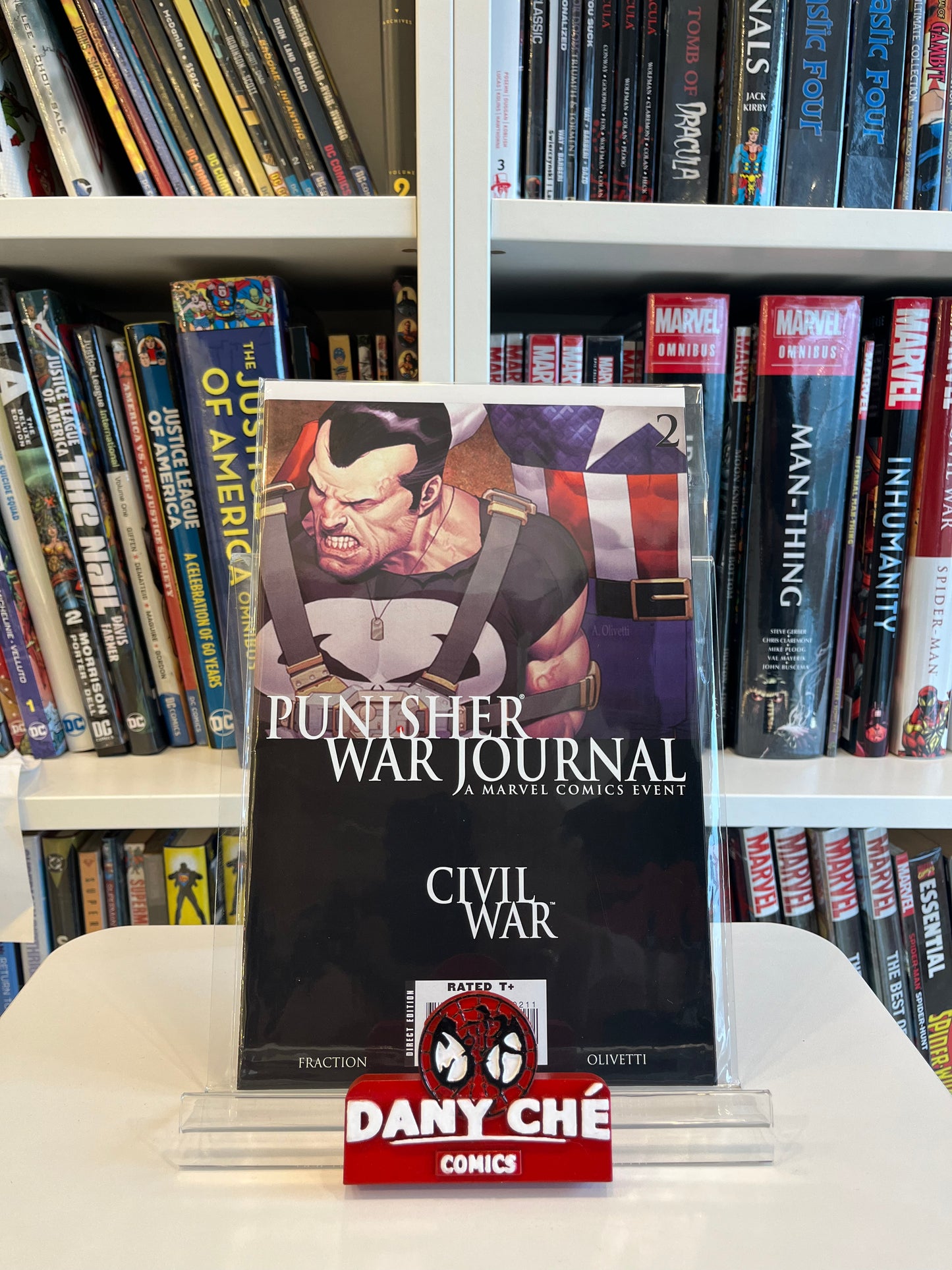 PUNISHER: WAR JOURNAL (2007) #1-#4 [CIVIL WAR ARC] (SET OF 4)