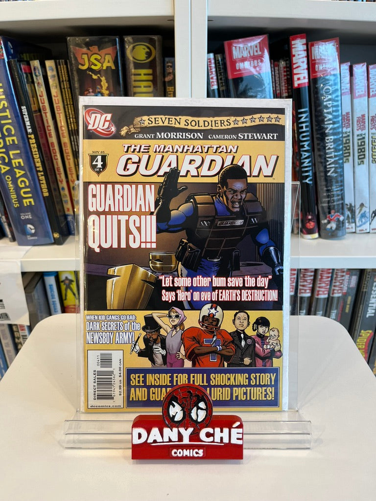 SEVEN SOLDIERS: GUARDIAN (SET OF 4)