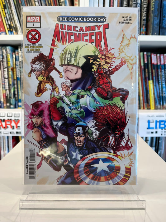 Uncanny Avengers / X-Men #1  (Javier Garron - Free Comic Book Day Var)