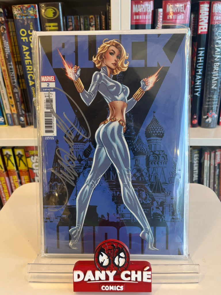 BLACK WIDOW #1-#2 J SCOTT CAMPBELL VAR (SET OF 2) [SIGNED WITH COA]
