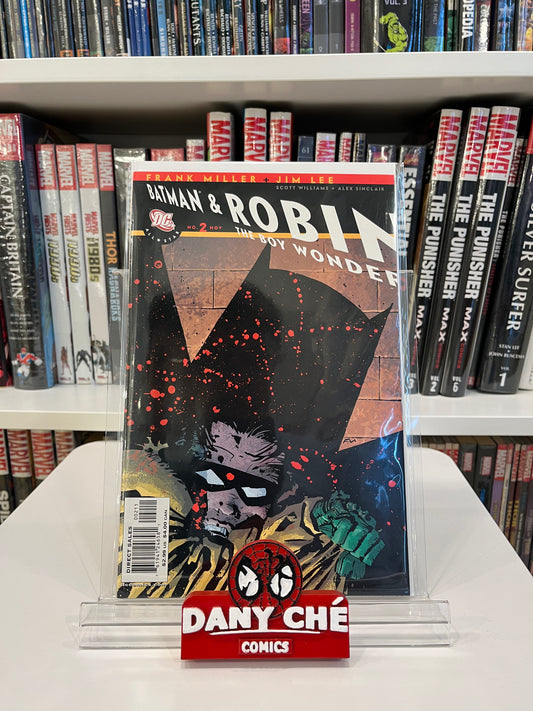 BATMAN & ROBIN THE BOY WONDER #2 FRANK MILLER VAR