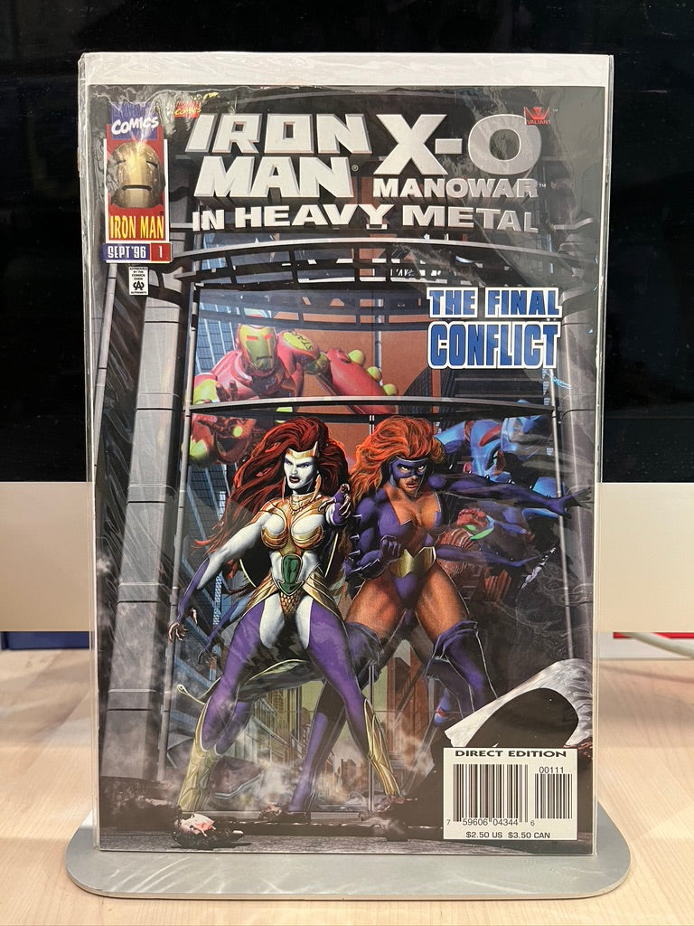 Iron Man / X-O Manowar #1