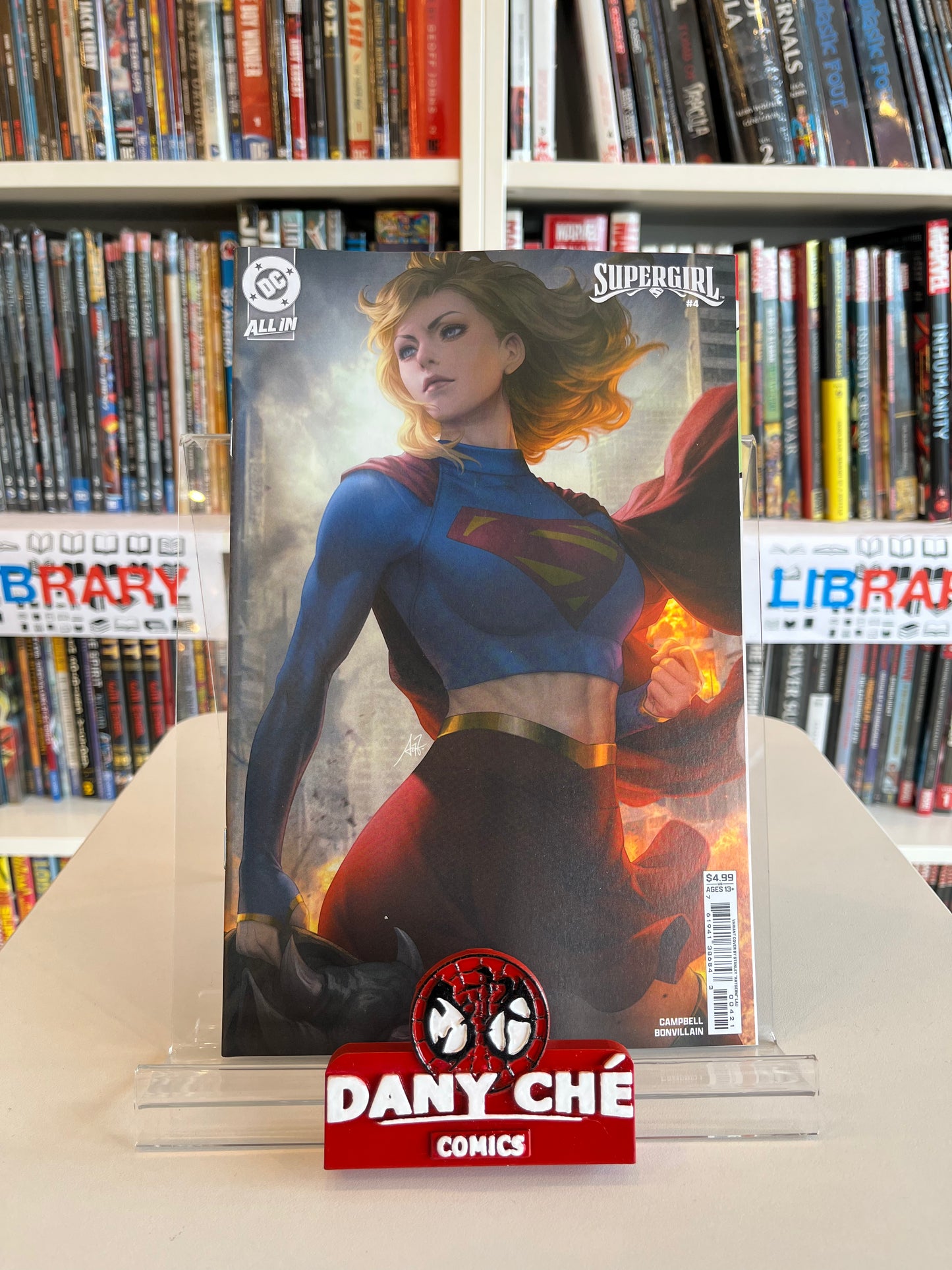 SUPERGIRL #4 (STANLEY ARTGERM LAU VAR)