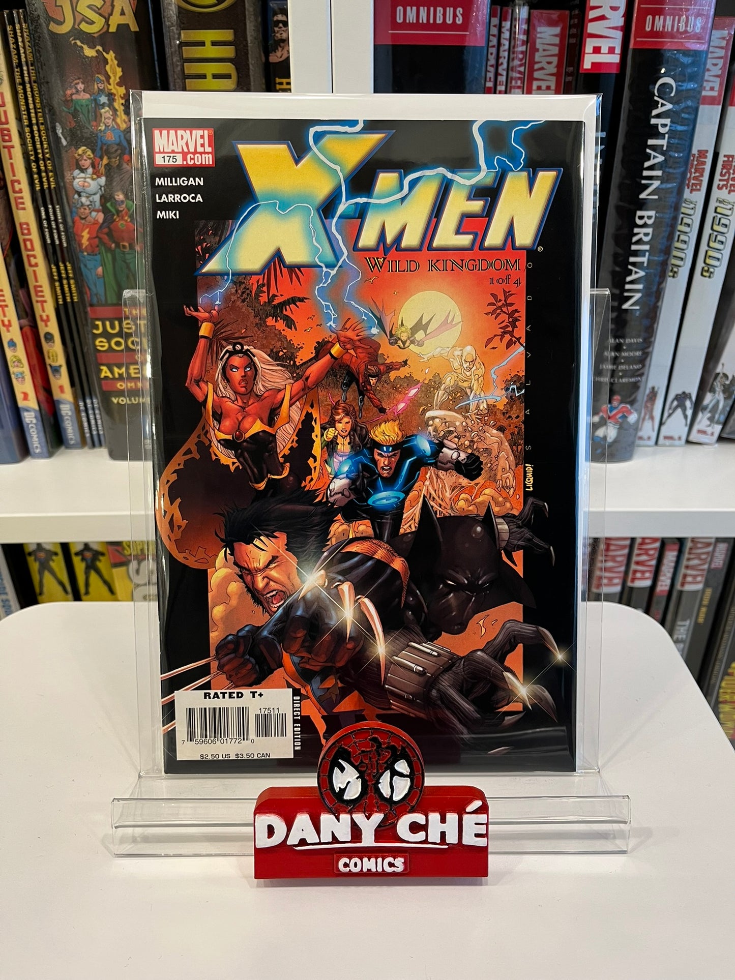 X-MEN/BLACK PANTHER: WILD KINGDOM ARC (SET OF 4)