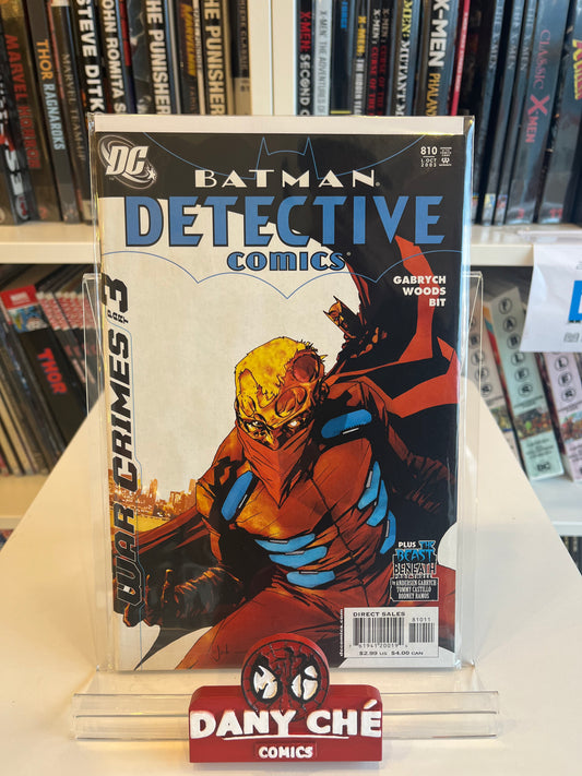 BATMAN DETECTIVE COMICS #810