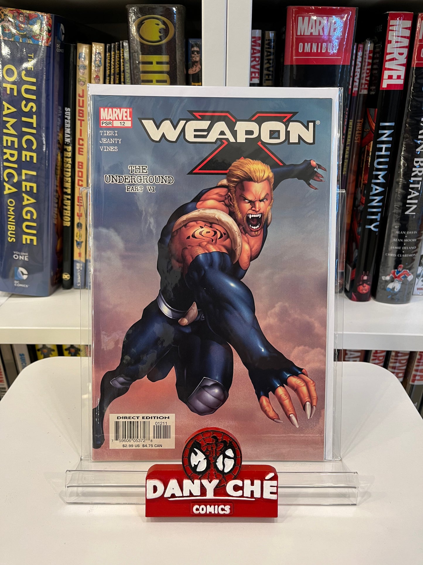 WEAPON X: THE UNDERGROUND COMPLETE  (SET OF 8)