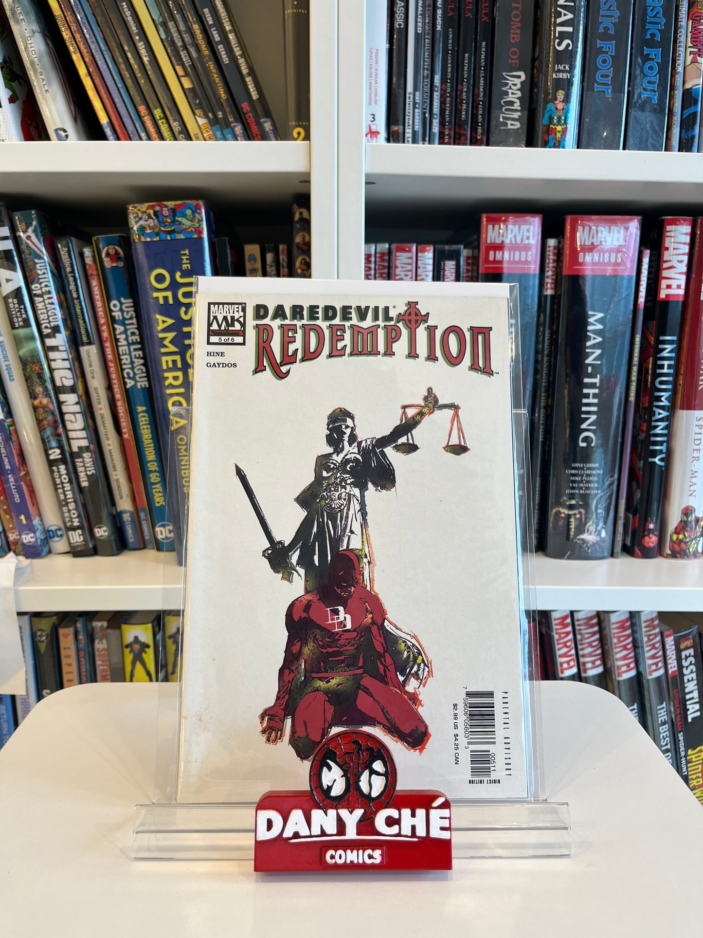 DAREDEVIL: REDEMPTION #1-#6 (COMPLETE SET OF 6)