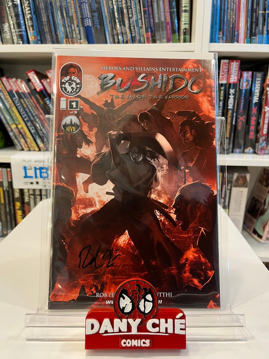 BUSHIDO THE WAY OF THE WARRIOR #1 (SIGNED BY ROB LEVIN)