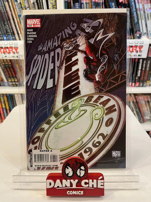 THE AMAZING SPIDER-MAN #593 MAIN CVR