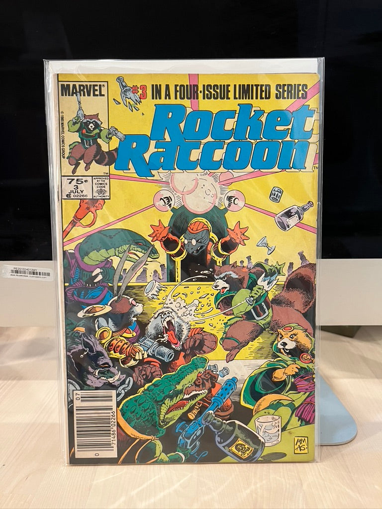 Rocket Raccoon COMPLETE SET (#1-#4)