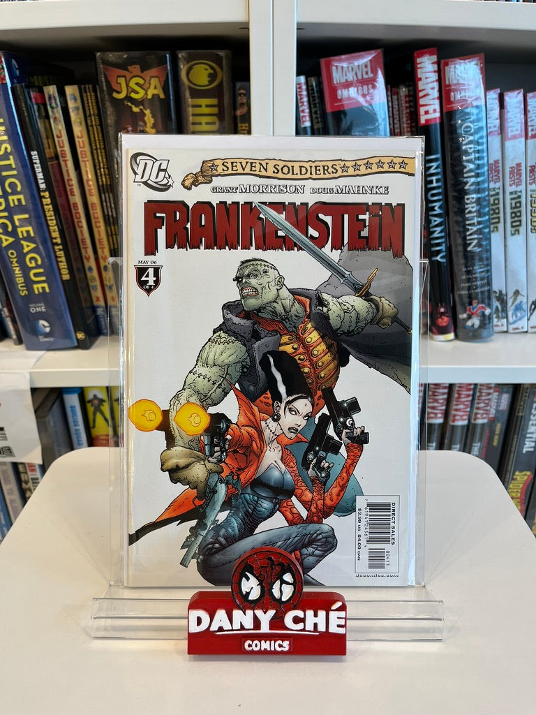 SEVEN SOLDIERS: FRANKENSTEIN (SET OF 4)
