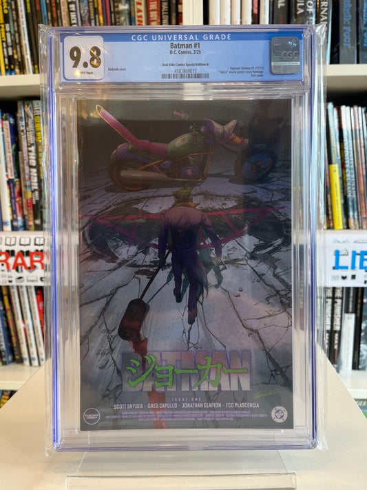 Batman #1 CGC 9.8 (Redcode Foil Cvr) (2025) Limited to 800