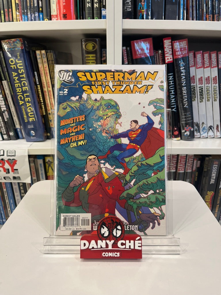 SUPERMAN / SHAZAM: FIRST THUNDER (SET OF 4)