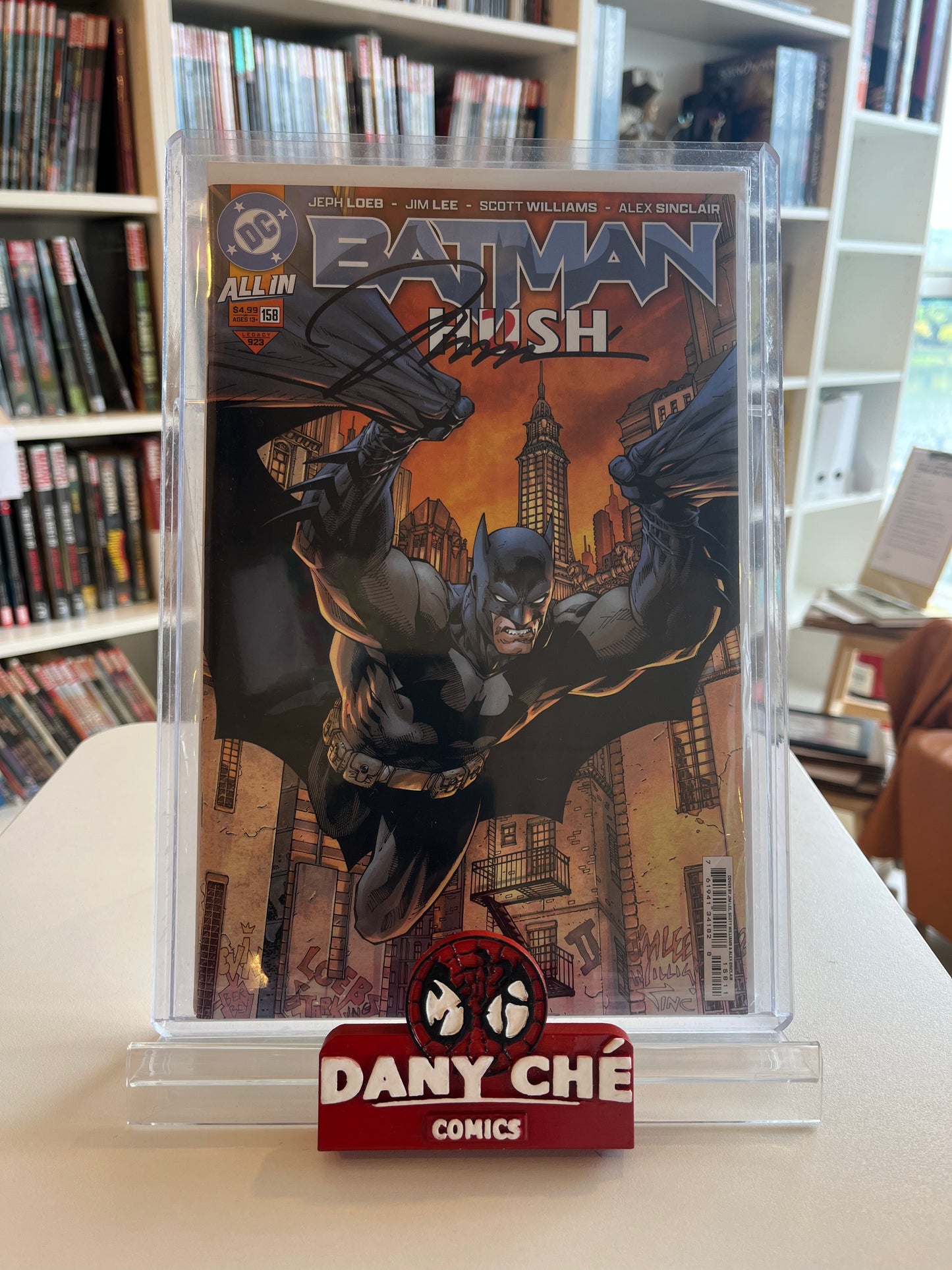 BATMAN #158 HUSH (SIGNED BY JIM LEE)