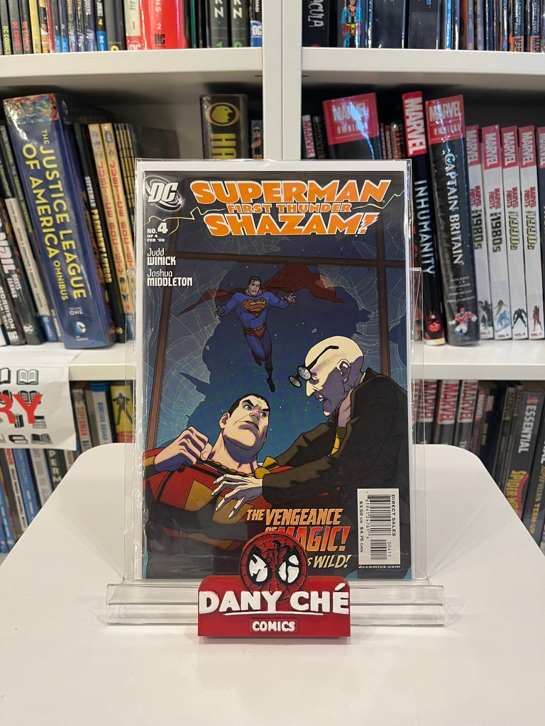 SUPERMAN / SHAZAM: FIRST THUNDER (SET OF 4)