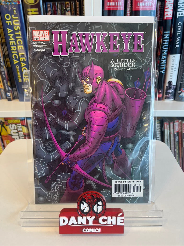 HAWKEYE #7-#8 (SET OF 2) - A LITTLE MURDER STORY ARC