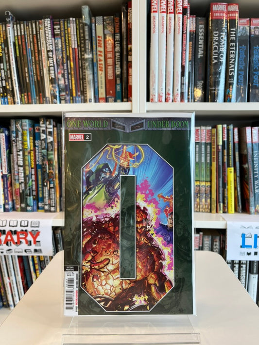 One World Under Doom #2 (Ben Harvey 2nd Printing Var)