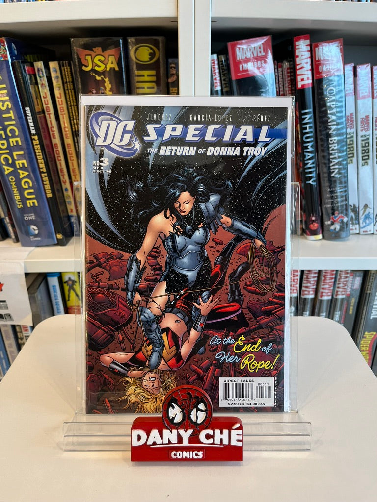 DC SPECIAL: THE RETURN OF DONNA TROY (SET OF 4)