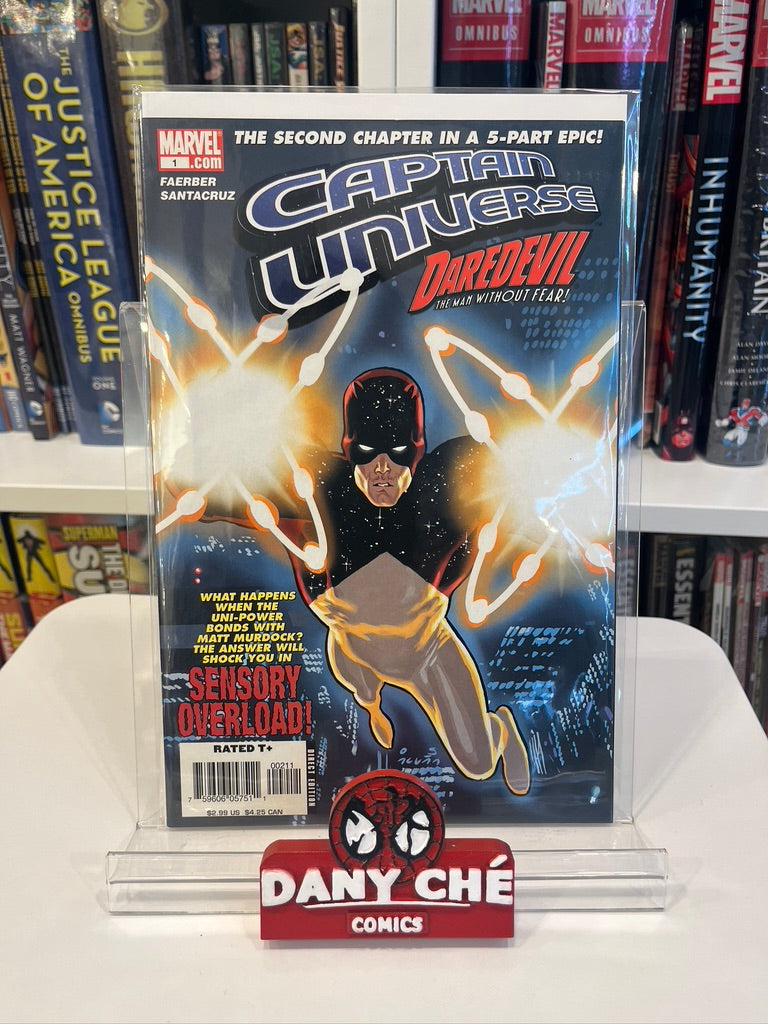 CAPTAIN UNIVERSE (SET OF 5) - UNIVERSAL HEROES STORY ARC