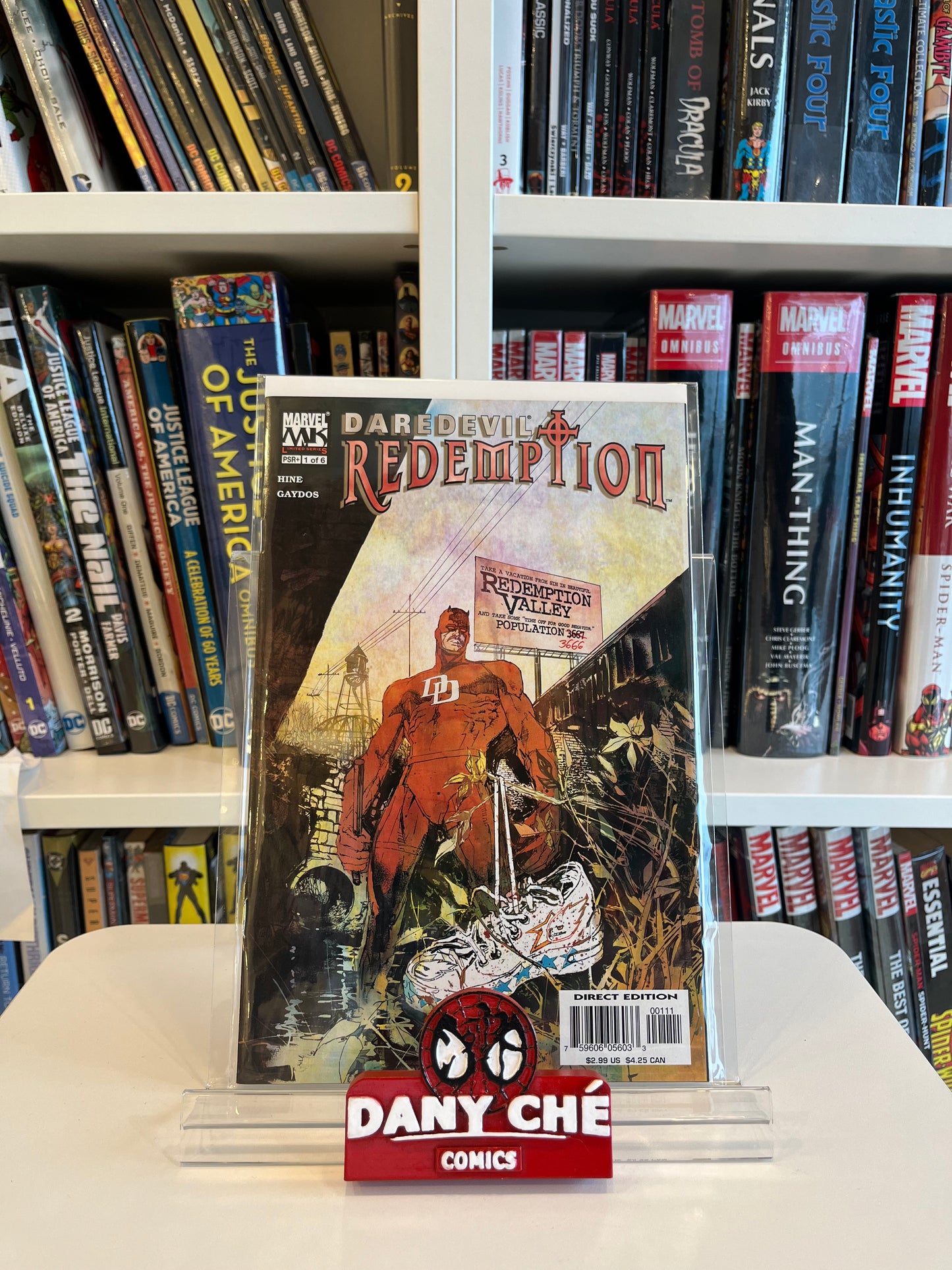 DAREDEVIL: REDEMPTION #1-#6 (COMPLETE SET OF 6)