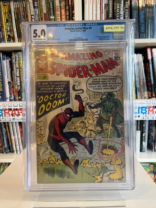 The Amazing Spider-Man #5 CGC 5.0 (1963)
