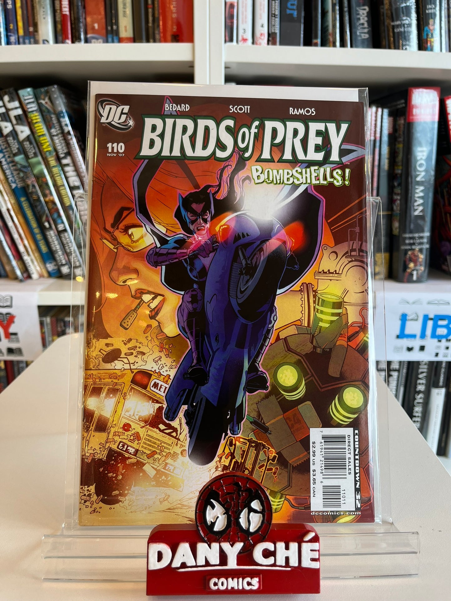 BIRDS OF PREY #110 MAIN CVR