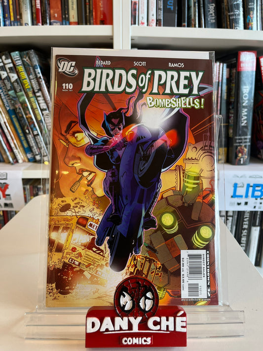 BIRDS OF PREY #110 MAIN CVR