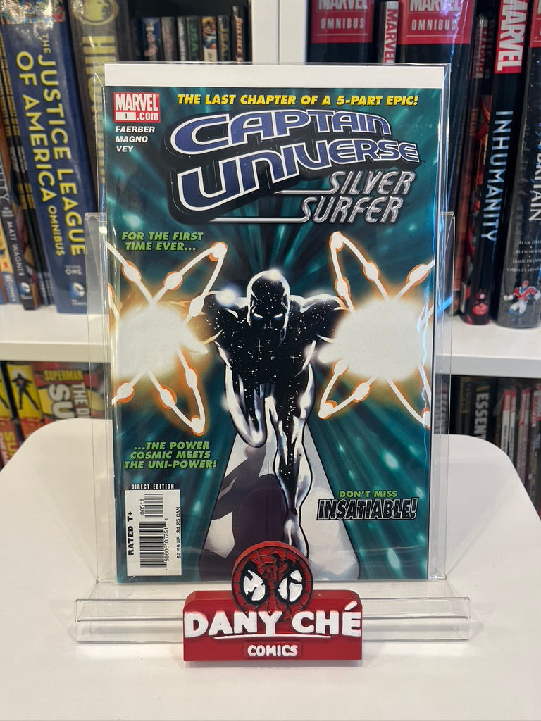 CAPTAIN UNIVERSE (SET OF 5) - UNIVERSAL HEROES STORY ARC