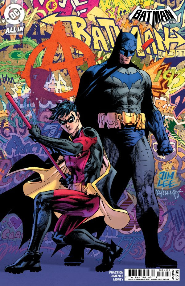 BATMAN #4 CVR B JIM LEE CARD STOCK VAR