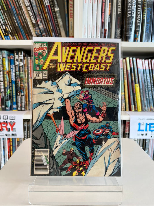 Avengers West Coast #62