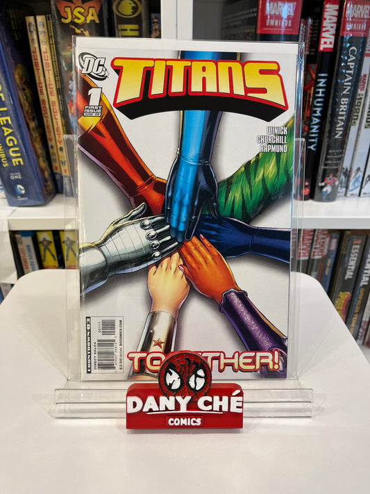 TITANS - OLD FRIENDS STORY ARC (SET OF 7)