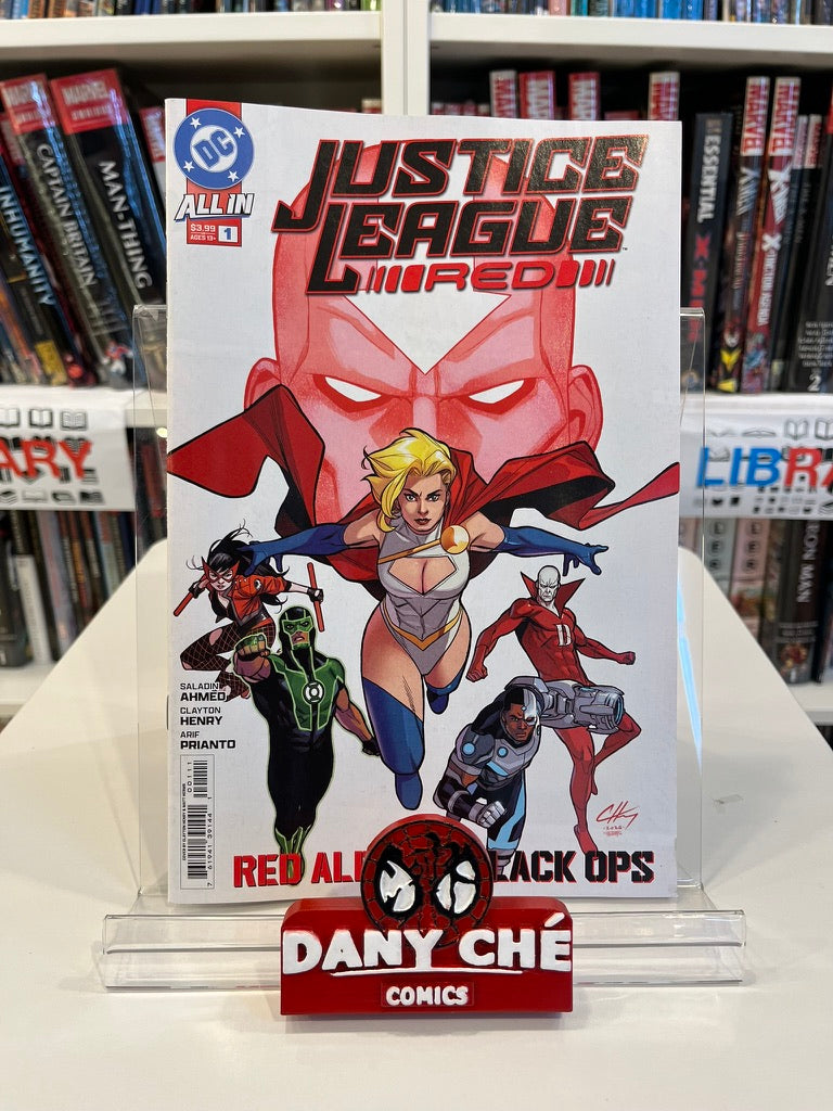JUSTICE LEAGUE RED #1 (MAIN CVR)