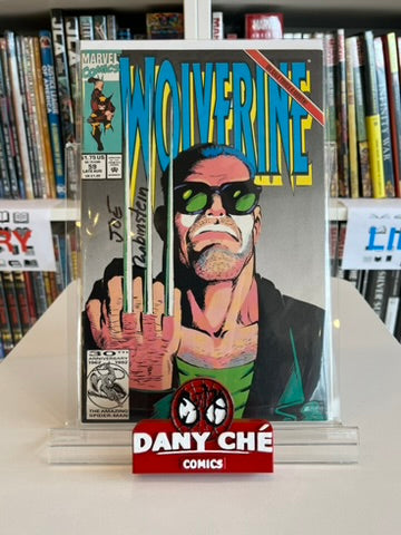 WOLVERINE #59 (DIRECT EDITION)(SIGNED BY JOE RUBINSTEIN)