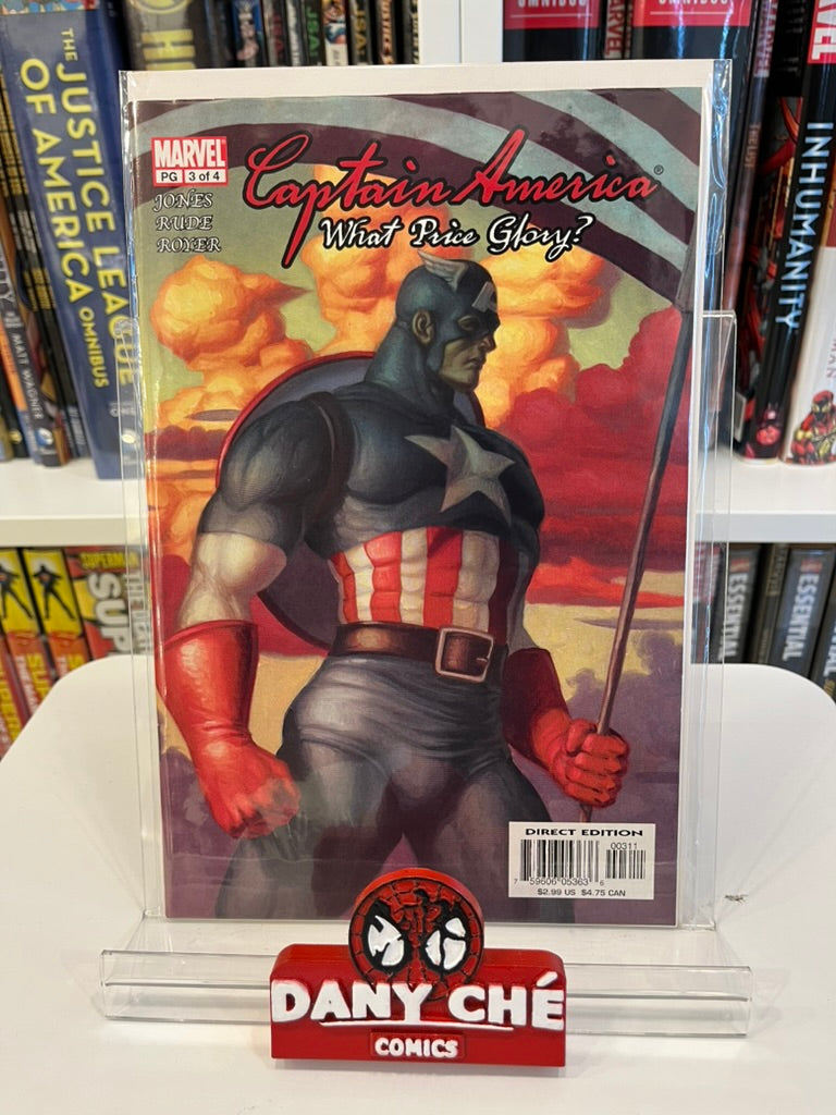CAPTAIN AMERICA WHAT PRICE GLORY ?#1 - #4 (COMPLETE SET)