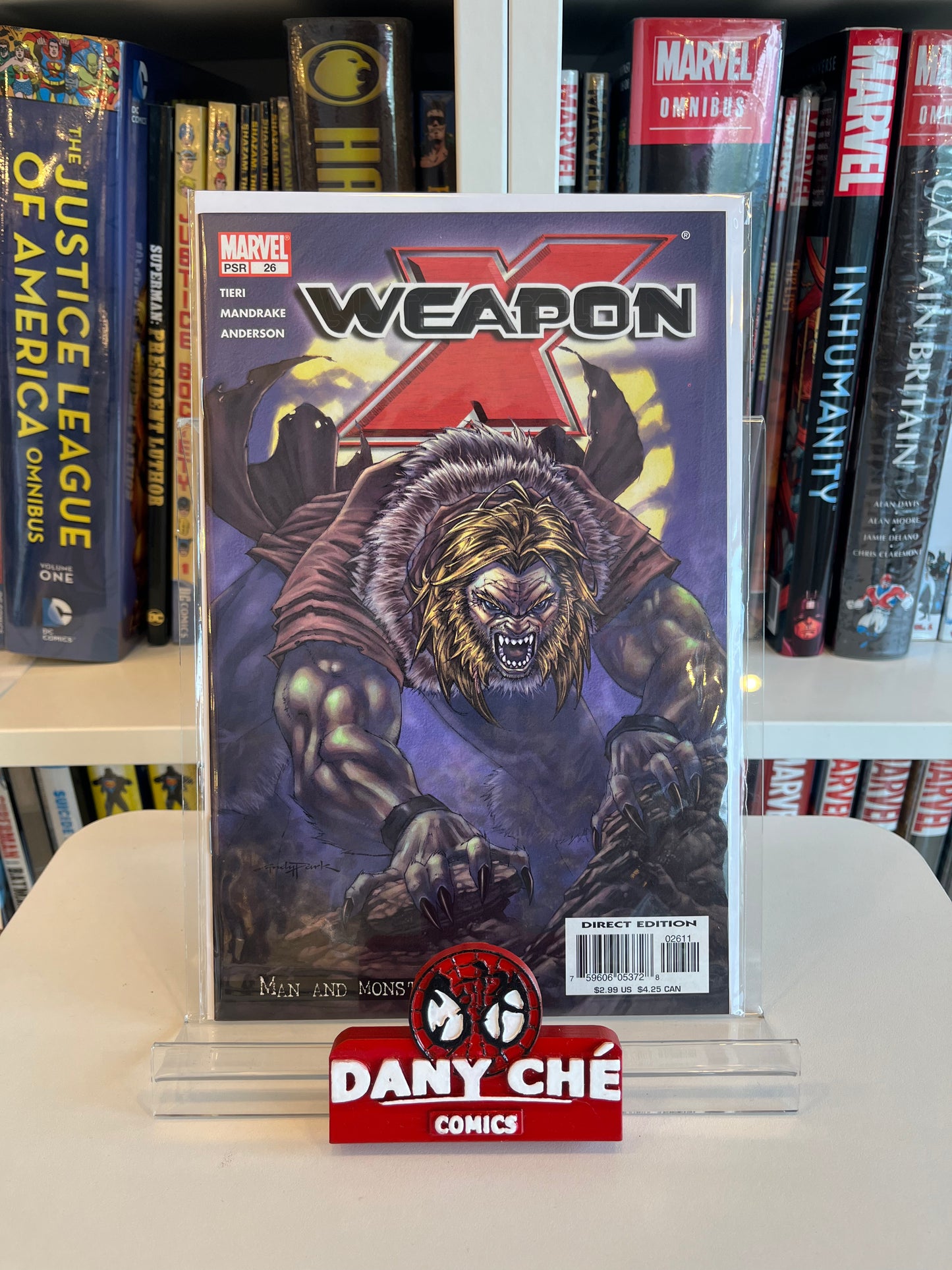 WEAPON X MAN AND MONSTER COMPLETE (SET OF 3)