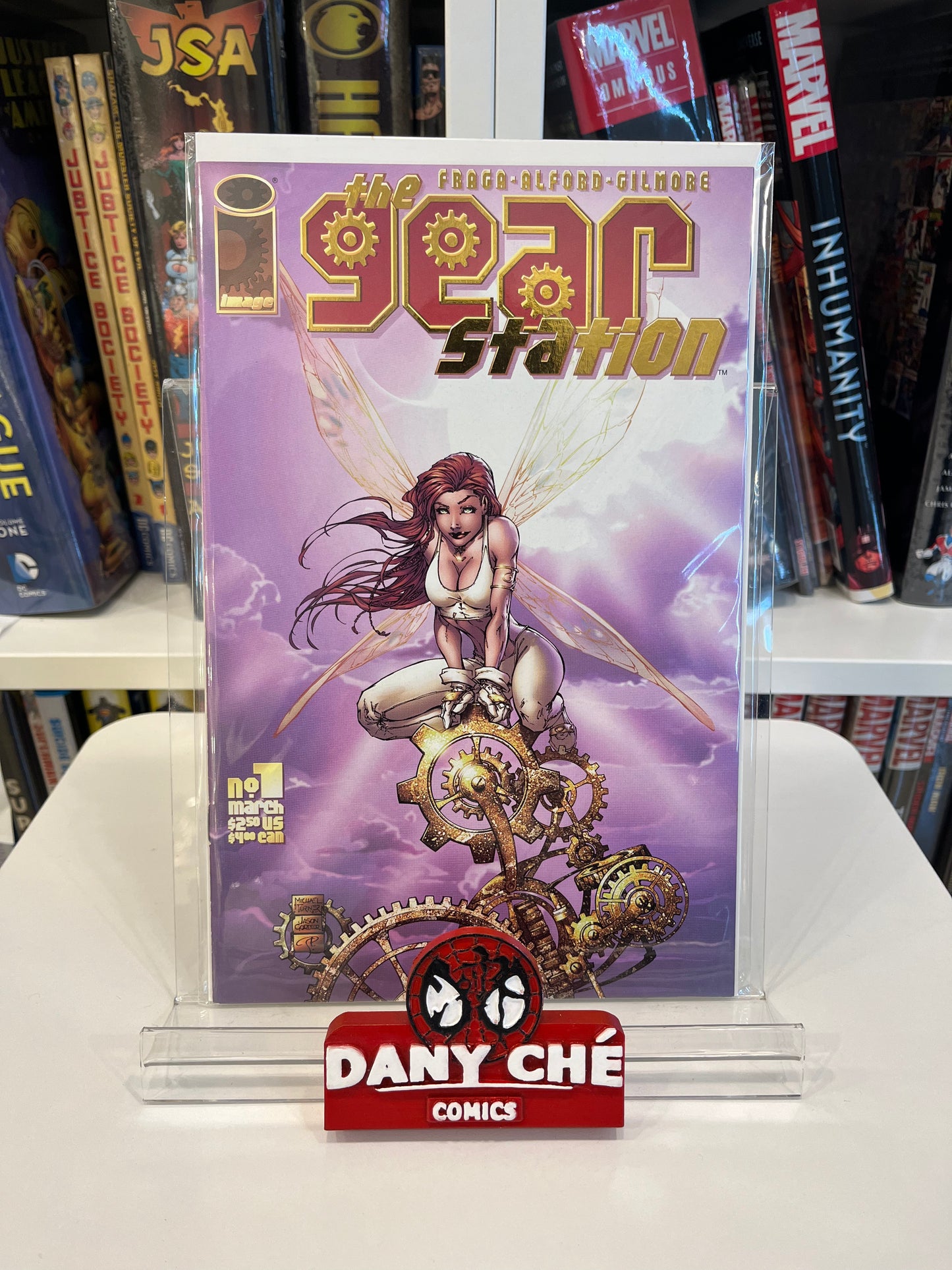 THE GEAR STATION #1 DAN MICHEAL TURNER FOIL CVR