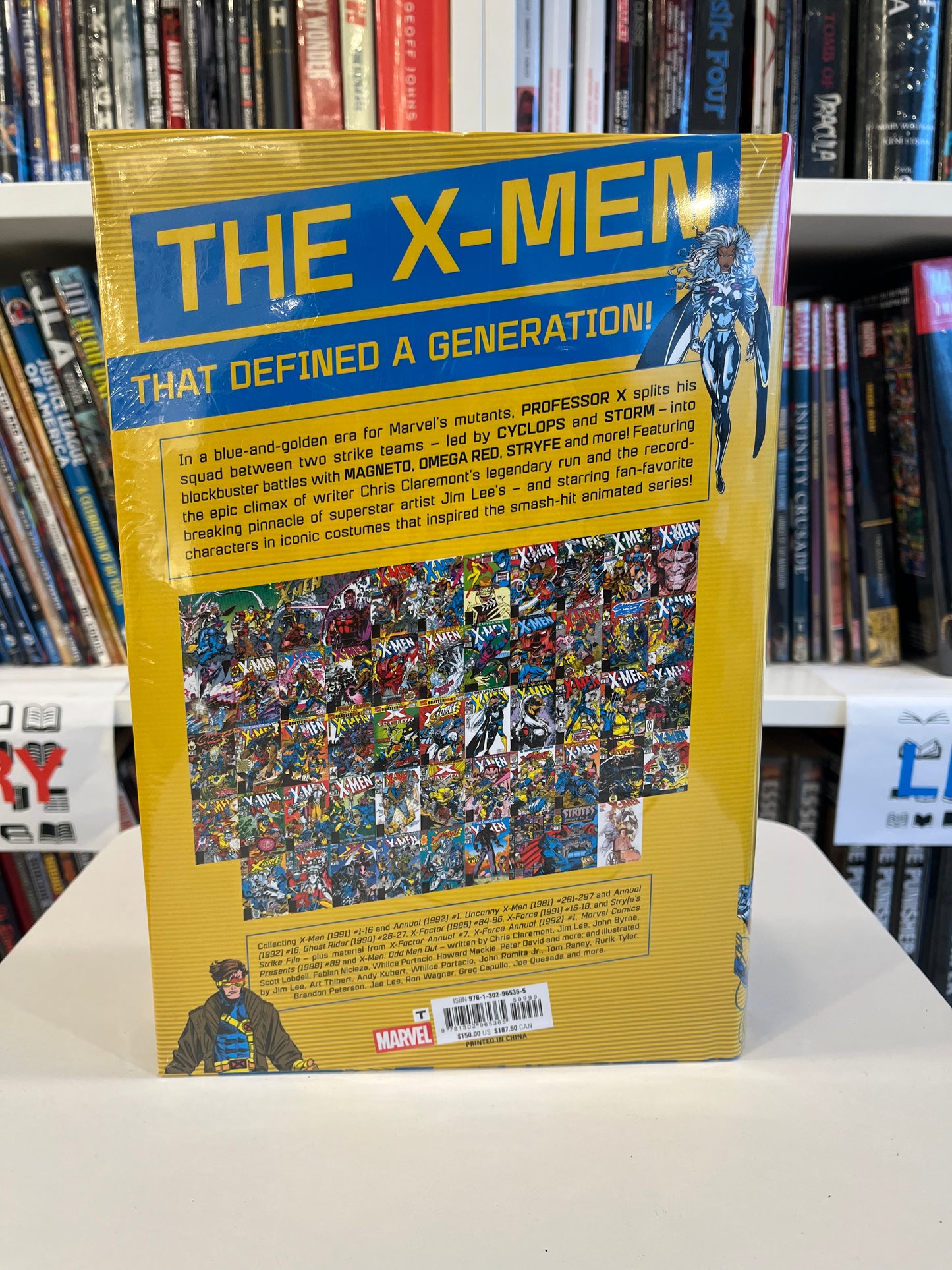 X-MEN: BLUE & GOLD - MUTANT GENESIS OMNIBUS VARIANT [DM ONLY]