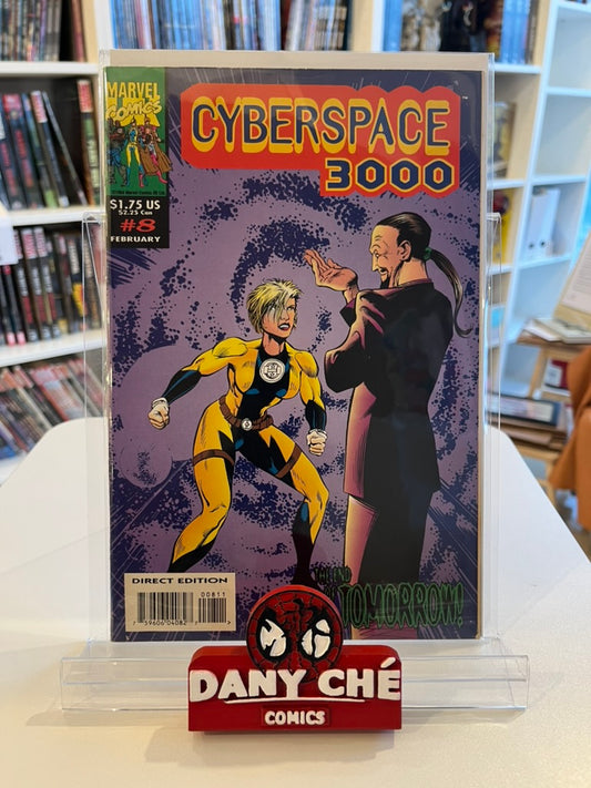 CYBERSPACE 3000 #8  MAIN CVR