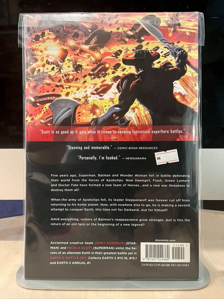 Earth 2 Vol.3  : Battle Cry (SC)