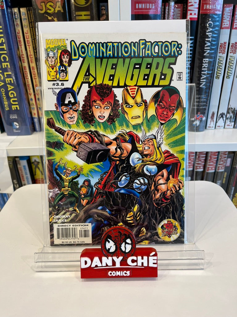 DOMINATION FACTOR: THE AVENGERS (SET OF 4)